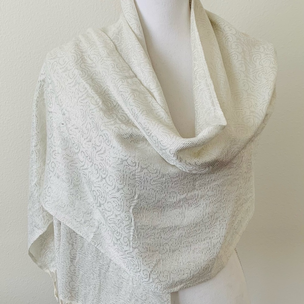 Elegant Cream scarf